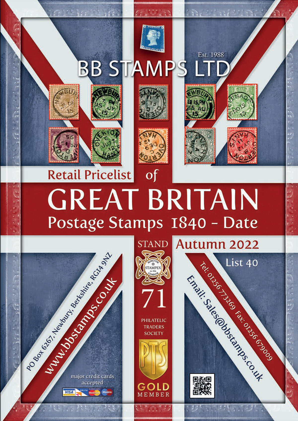 Great British Stamps 1840 to DATE. Mint & Used GB Stamps BB Stamps Ltd